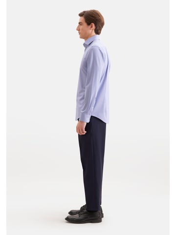 Seidensticker Performance-Hemd Slim in Mittelblau