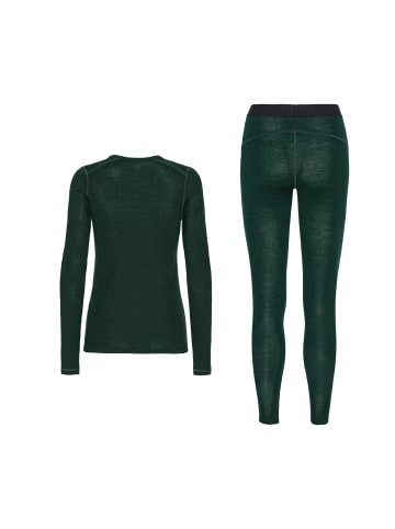 DANISH ENDURANCE Baselayer-Set Core Merino in dark green