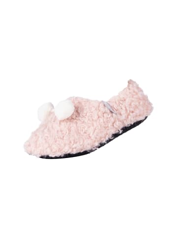 camano Slipper cosy bouclé 1er Pack warm & cozy in dusty rose