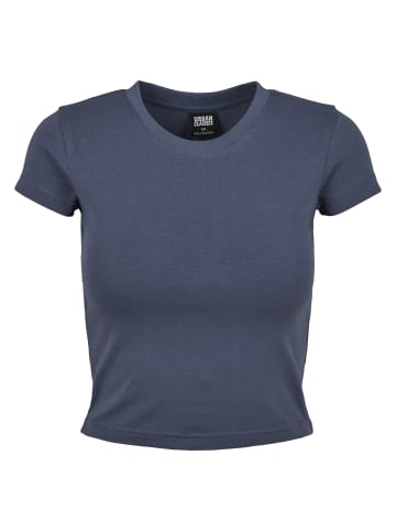 Urban Classics Cropped Tee in vintageblue