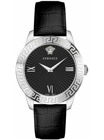 Versace Analoguhr für Damen in Schwarz