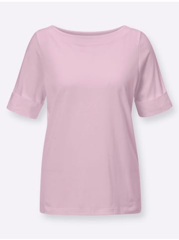 WITT WEIDEN Kurzarmshirt in rosé