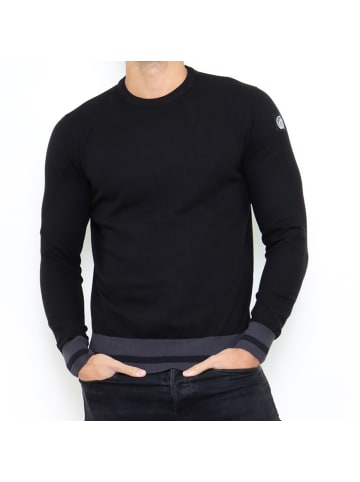 HopenLife Pullover DUMOK in Schwarz