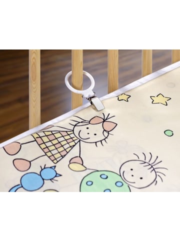 Reer Bettdeckenhalter, 4 Stück in Weiß ab 0 Monate