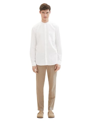 TOM TAILOR Denim Langarmhemd in white