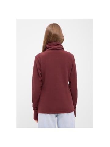 Bench Fleecejacke Finish in rot