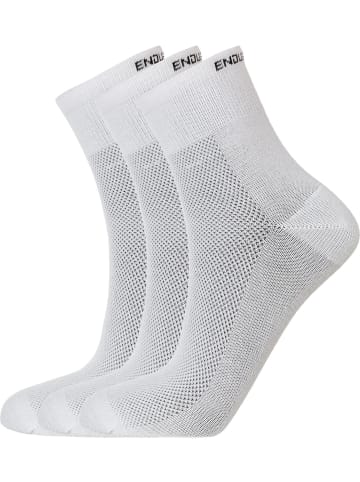 Endurance Laufsocken Alcudia in White