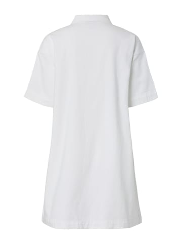 Pieces Midikleid in Bright White