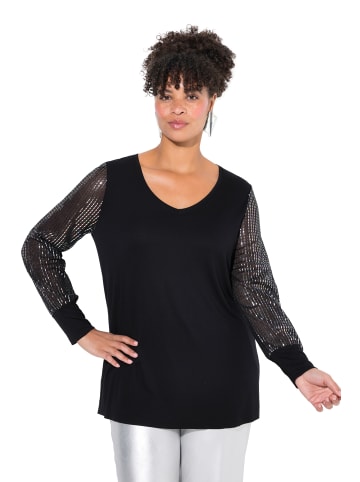 MIAMODA Longsleeve in schwarz