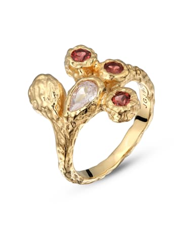Elli Ring 925 Sterling Silber in Gold