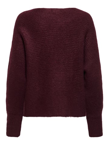 ONLY Strickpullover in Mauve Wine