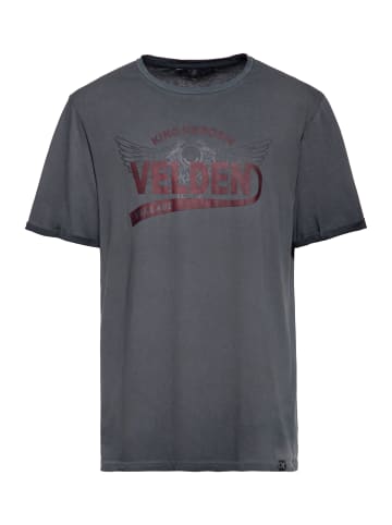 King Kerosin King Kerosin T-Shirt Velden Village 2025 in grau