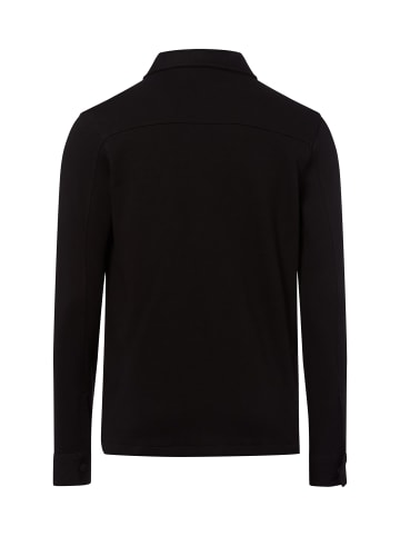 Finshley & Harding Sweatjacke in schwarz - 0001