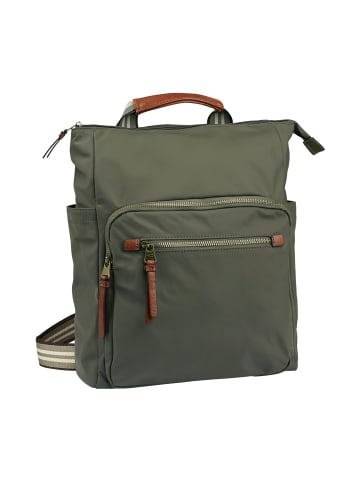 Camel Active Rucksack mit verstellbaren Schulterriemen in Khaki