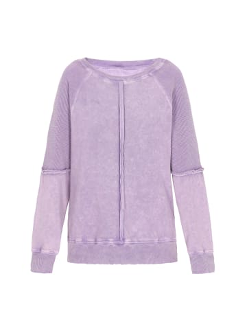 ebeeza Women Sweatshirt in Violet Melange