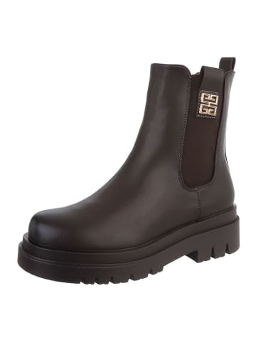 Ital-Design High Heel in Dunkelbraun