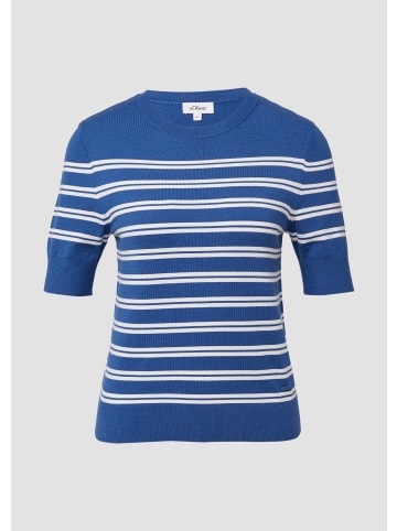 s.Oliver Strickpullover in 55X0_blau