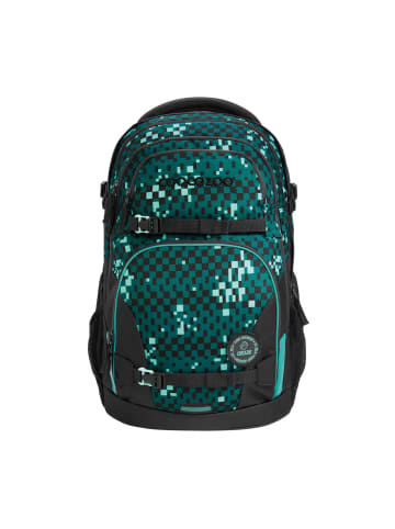 Coocazoo Schulrucksack PORTER Pixel Blox in Blau