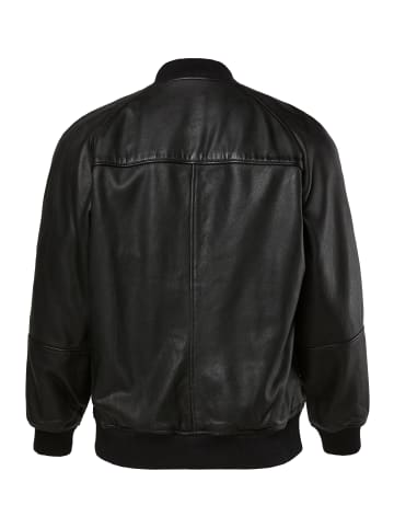 STHUGE Lederjacke in schwarz