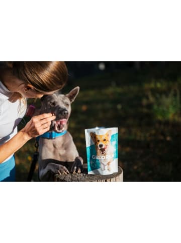 COFI 1453 Gelenkpflege Geleebohnen Leckerli für kleine Hunde 60 Stück, in Braun