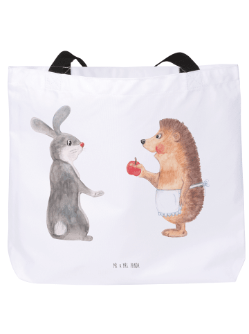 Mr. & Mrs. Panda Beutel Hase Igel ohne Spruch in Weiß