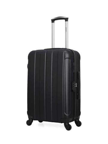 Hero Mittelgroßer Hartschalenkoffer FOGO in Schwarz (64L)