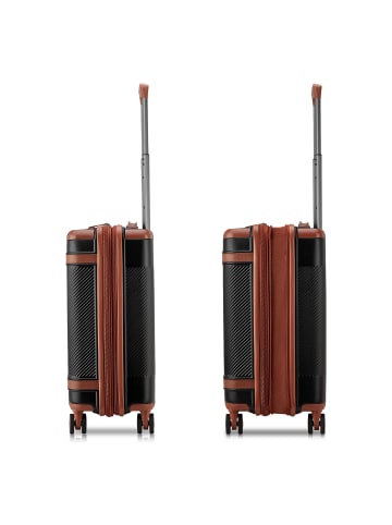 MODO by roncato Charm 2.0 4 Rollen Kabinentrolley 55 cm mit Dehnfalte black