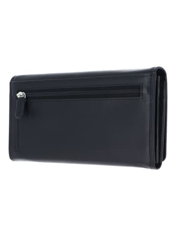 Golden Head Polo Geldbörse RFID Schutz Leder 19 cm schwarz