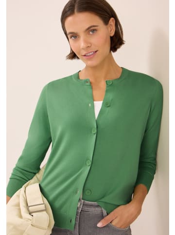 Cecil Strickjacke mit Knopfleiste in Grün