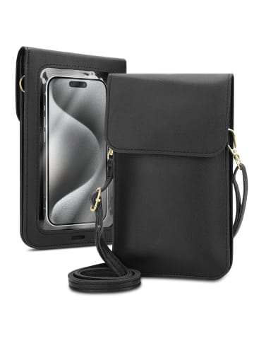 cadorabo Handytasche für Apple iPhone 17 AIR Hülle Umhängetasche in Schwarz