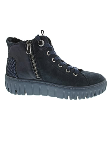 WALDLÄUFER H-Livia Schnürstiefel Blau