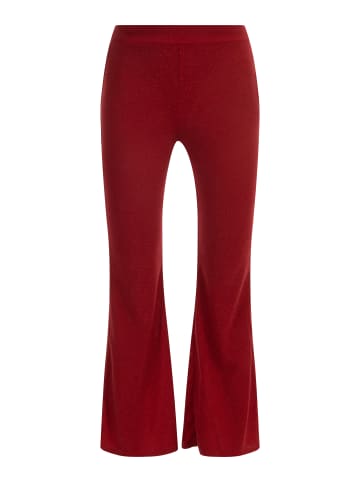 faina Jersey-Hose Mit Glanzgarn in Rot