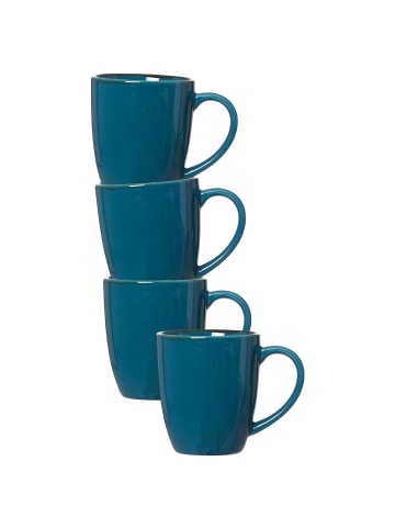 Ritzenhoff & Breker 4er Set Henkelbecher Taste 340 ml in petrol