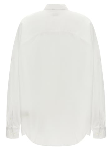 Dries Van Noten Weiß Baumwolle Bluse