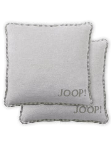 JOOP! Kissenhülle 2er Pack in Hellgrau/Grün