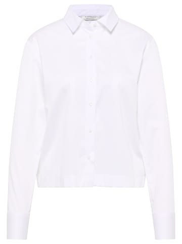 Eterna Bluse OVERSIZE FIT in weiß