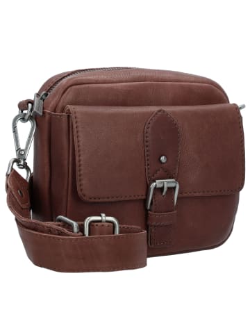 Cowboysbag Brugge Umhängetasche Leder 17 cm in brown