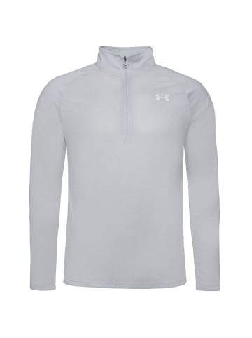 Under Armour Langarmshirt Heatgear Tech 2.0 1/2 Zip in hellgrau