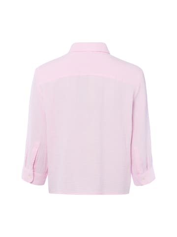 Marie Lund Hemdbluse in rosa - 0005
