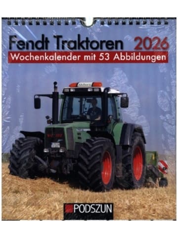 Podszun Kalender - Fendt Traktoren 2026 Wochenkalender