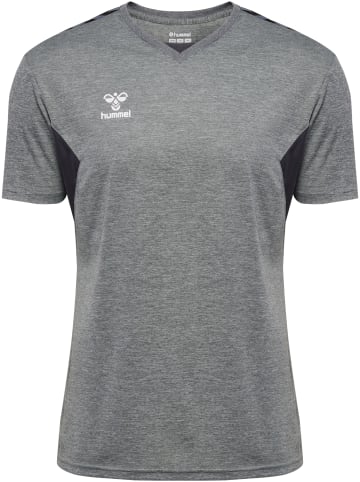 Hummel Hummel T-Shirt Hmlauthentic Multisport Herren Atmungsaktiv Feuchtigkeitsabsorbierenden in GREY MELANGE