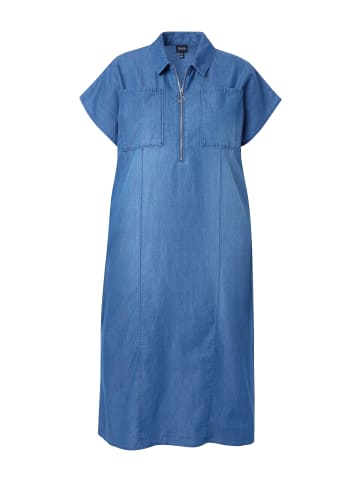 Ulla Popken Kleid in blue denim