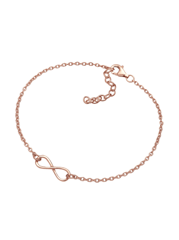 Elli Armband 925 Sterling Silber Infinity in Rosegold