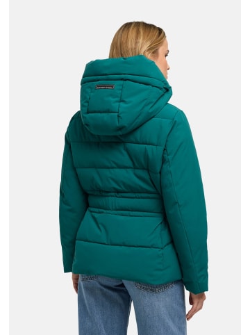 Navahoo Steppjacke Wattewunder XIV in Ocean Green
