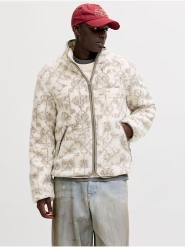 Jack & Jones Teddyfell Jacke in Vintage Khaki