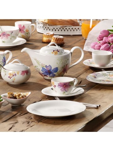 Villeroy & Boch Frühstücksuntertasse Mariefleur Gris Basic in bunt