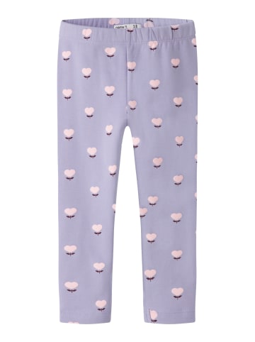 name it Leggings aus Bio-Baumwolle Nmfolini in lavender icing