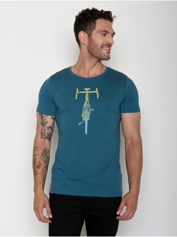 GreenBomb Guide Bike Front Stamp in Blauer Stein