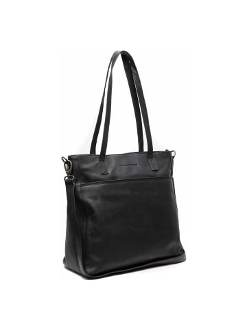The Chesterfield Brand Mosel Shopper Tasche Leder 33 cm Laptopfach in black