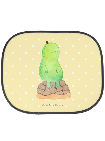 Mr. & Mrs. Panda Sonnenschutz für Auto Schildkröte Pause ohne Sp... in Gelb Pastell